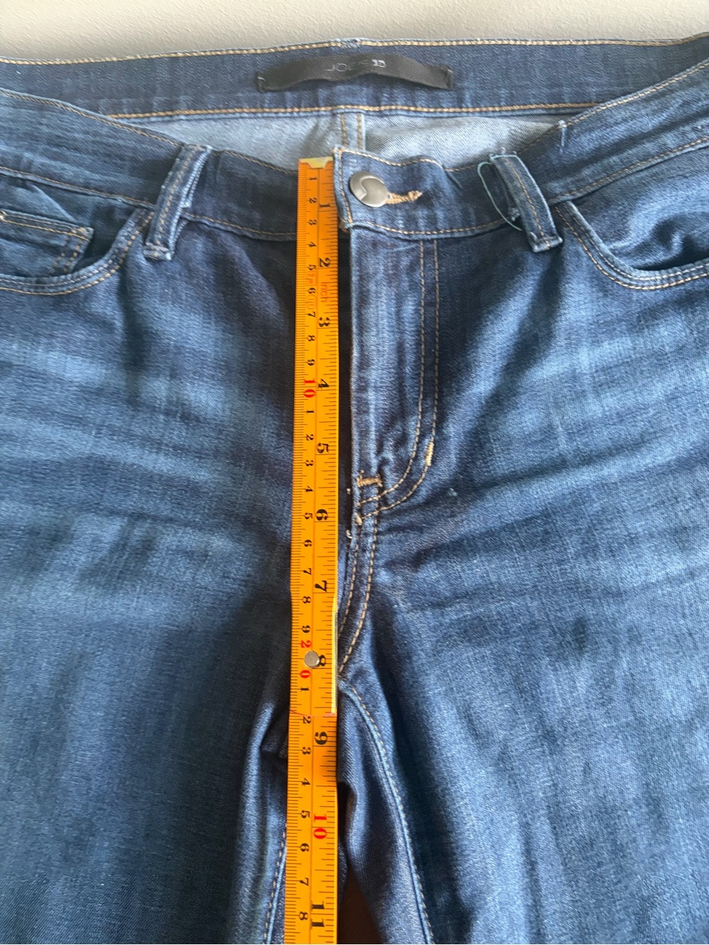 Joe’s Jeans Jackie Cropped Skinny Dark Wash Sz 28 Classic Supima Cotton - Picture 8 of 9